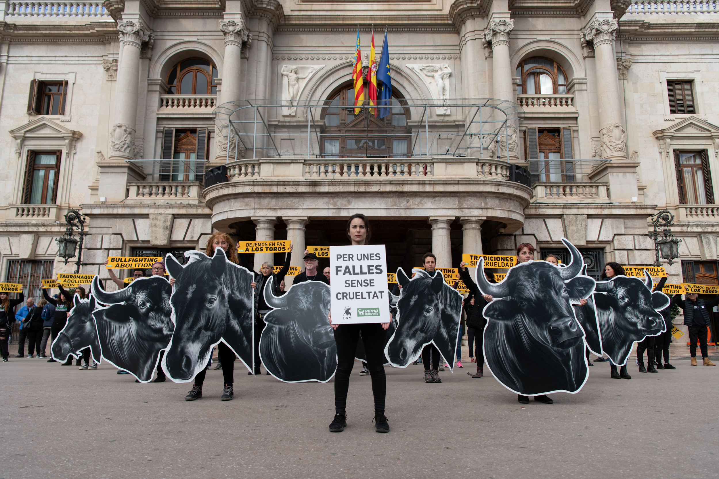 ¡Exigimos el fin de las corridas de toros durante las fiestas de Fallas en Valencia!